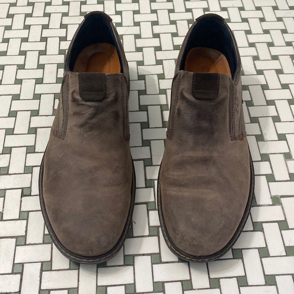 ECCO men’s slip-on loafers - GoreTex